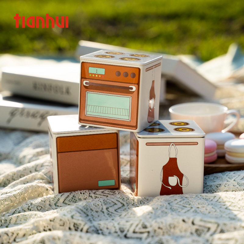 天汇包装曲奇饼干盒圣诞烘焙食品包装盒生日礼品盒空盒创意糖果盒