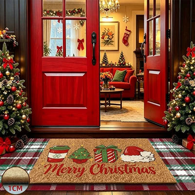 Avtomobil döşəmə paspasları, New imitation coconut palm floor mat - christmas-cotton-thread-set-4376-imitation-coconut-palm-6090-cotton-thread