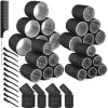 37 -piece black hair clip 20 x 15 x 6cm230g