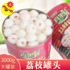 砂糖水ライチ缶詰 3kg 業務用大型缶果肉ヤマモモグレープ全箱新鮮 3kg すぐに食べられる卸売大型ボトル
