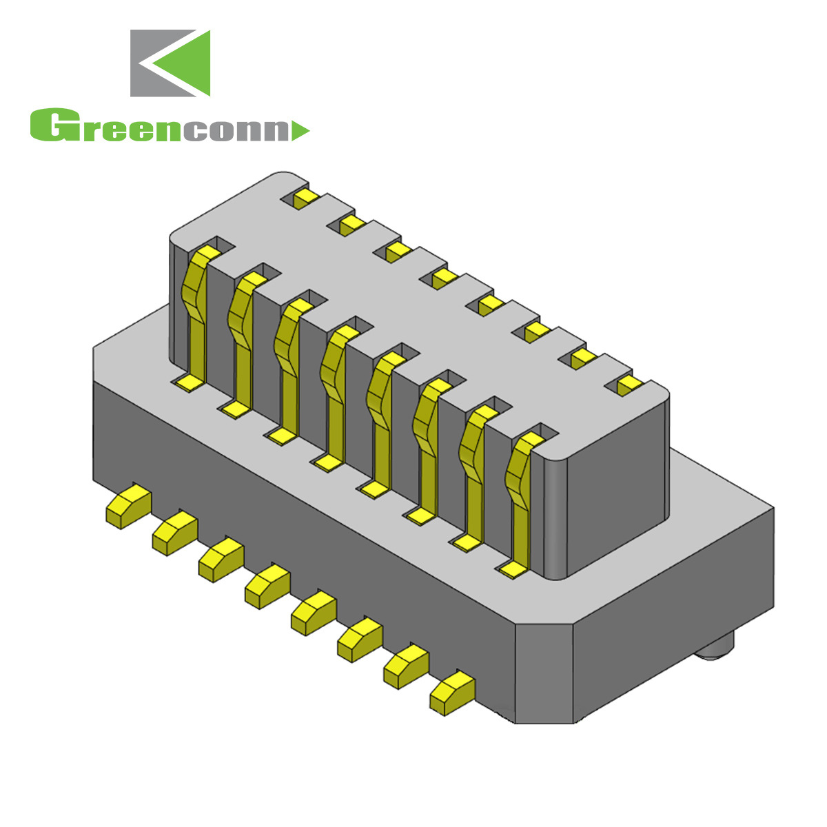 Greenconn连接器间距 0.80板对板连接器SMT型态公座连接器