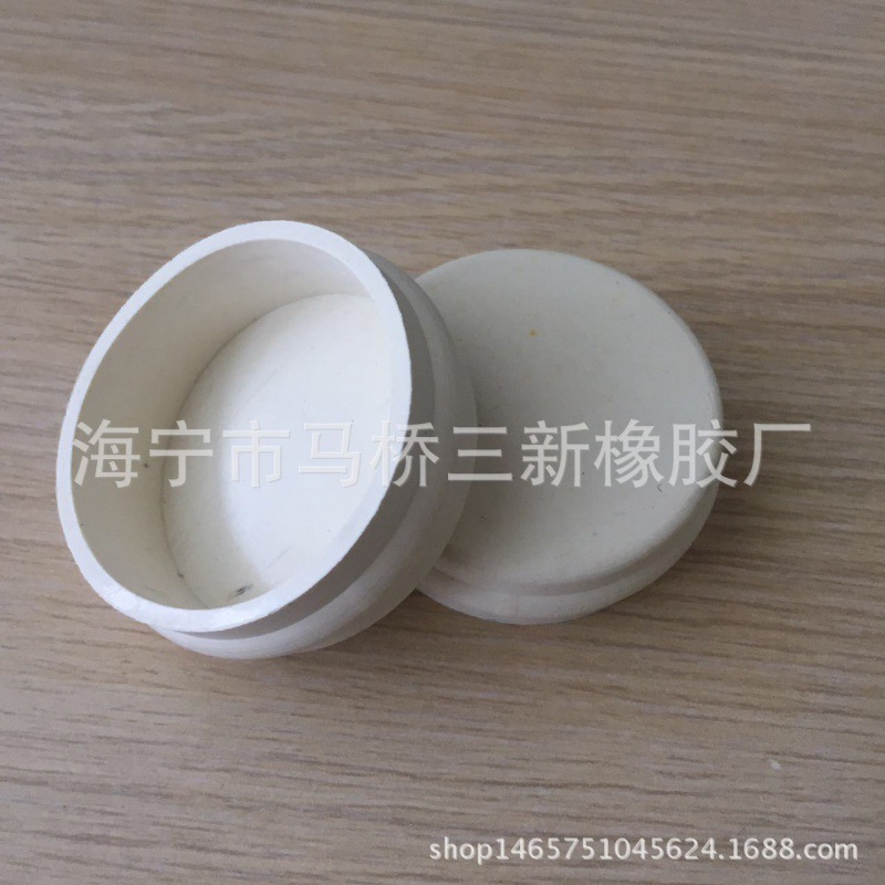 厂家供应密封垫圈花纹硅胶套 密封橡胶盖子