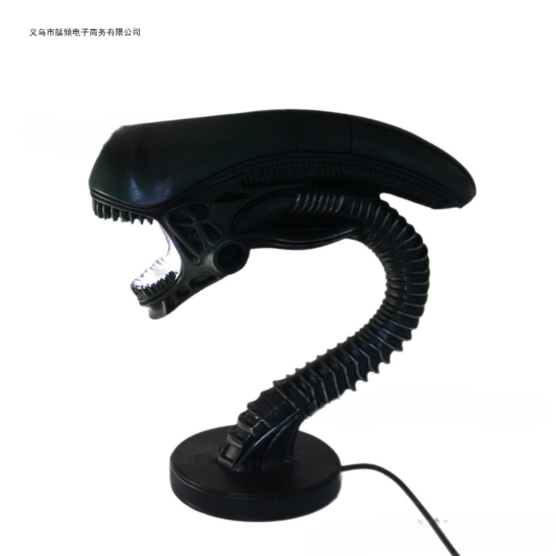 跨境新品  ALIEN LAMPS  外星生物灯架 卧室家庭装饰灯品树脂摆件|undefined