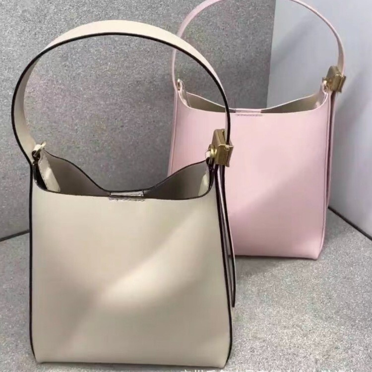 New Magnetic Buckle Bucket Bag Ck1078 Simple and Elegant Commuter Handbag Tote Bag Women's Bag New Magnetic Buckle Bucket Bag Ck1078 Simple and Elegant Commuter Handbag Tote Bag Women's Bag