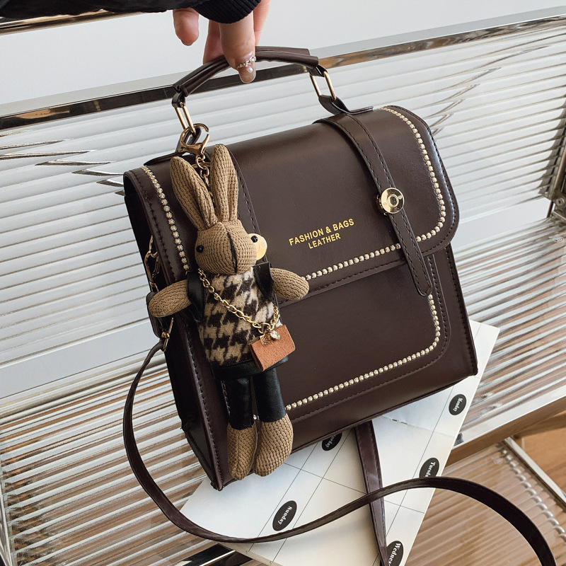 Coreana retro viaje bolso de mano mujer 2024 nuevo otoño invierno moda maletín bolso de hombro mochila mujer