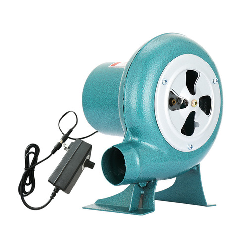 12V DC blower outdoor barbecue battery special small electric 220V AC/DC adjustable speed hair dryer