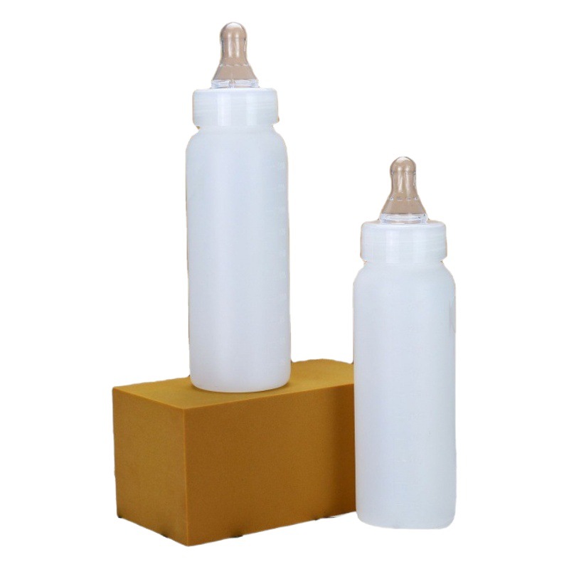 250ml de cría botella de alimentación veterinaria botella de alimentación de cerdo Cordero alimentación artificial botella de alimentación de animales olla de leche de cordero