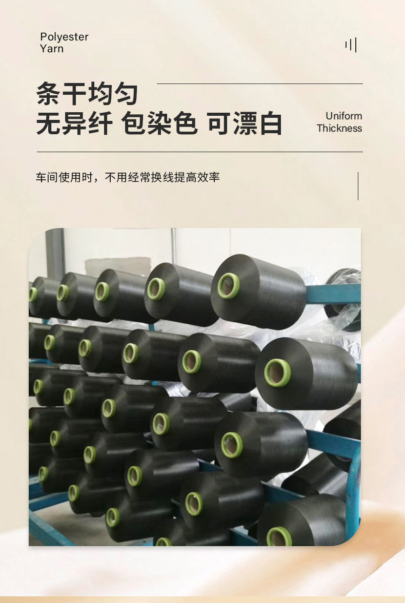 黑丝300D96F涤纶长丝