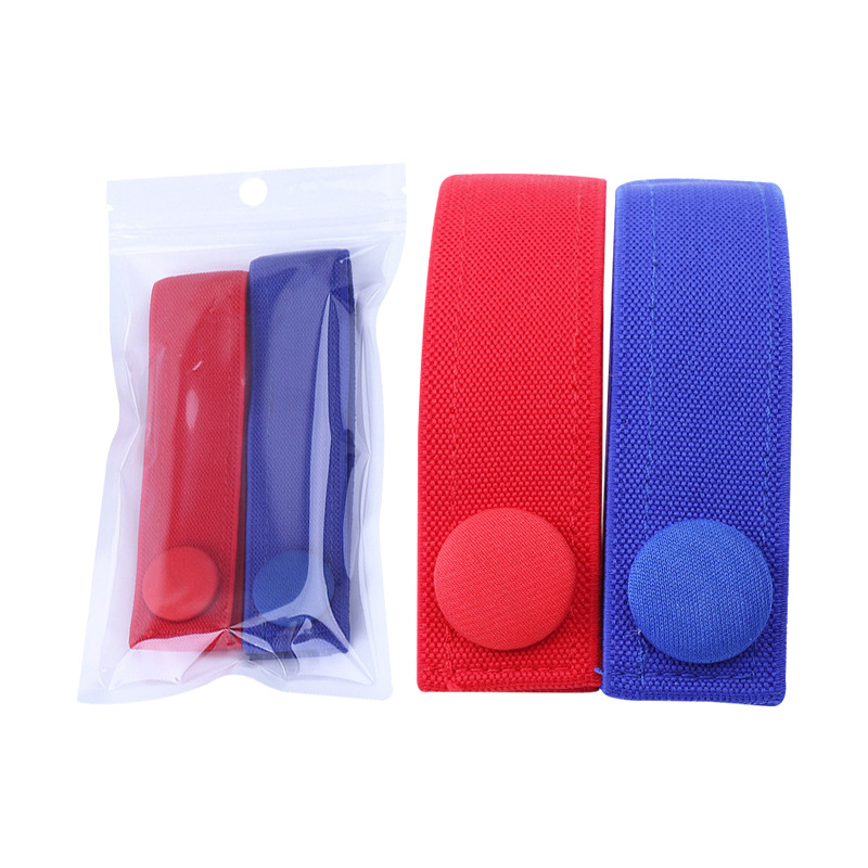 Fabricante en stock correa de hemostasia elástica al aire libre Velcro diálisis hemostasia correa de pulso presionando banda quimioterapia arteria Correa