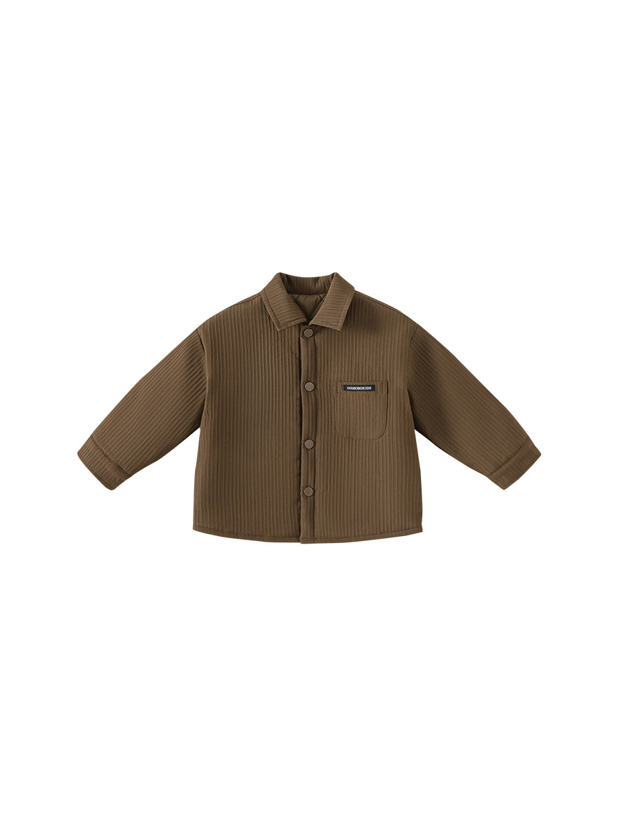 Yoobao ropa infantil camisa de niño invierno de manga larga invierno para niños gruesa camisa de abrigo nuevo otoño invierno