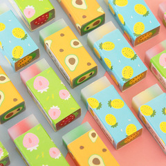 果凍可愛橡皮創意卡通水果橡皮擦少屑學生學習用品文具批發橡皮檫