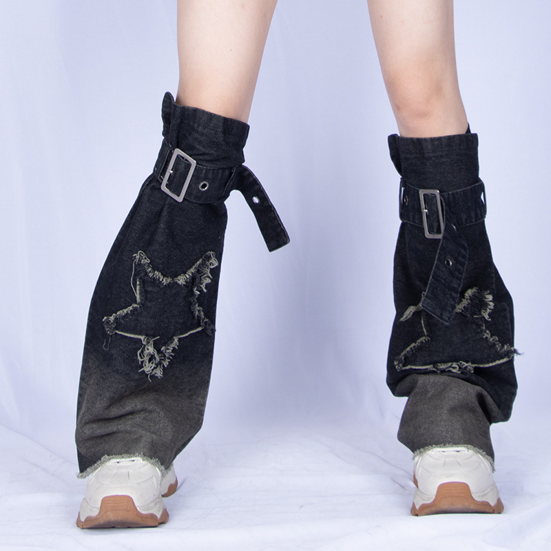Big five-pointed star model-black