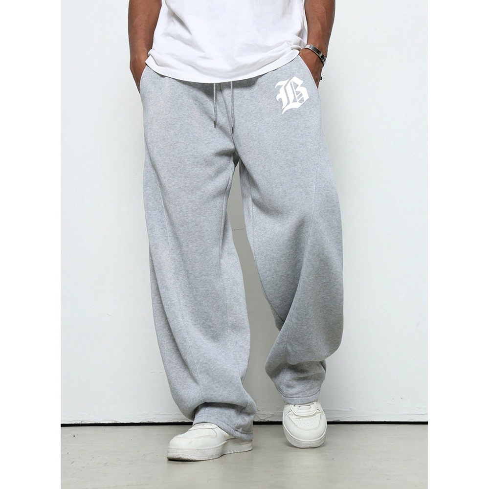 Damen High Waist Freizeithose Weite Passform Mit Kordelzug Leicht_voghion.com