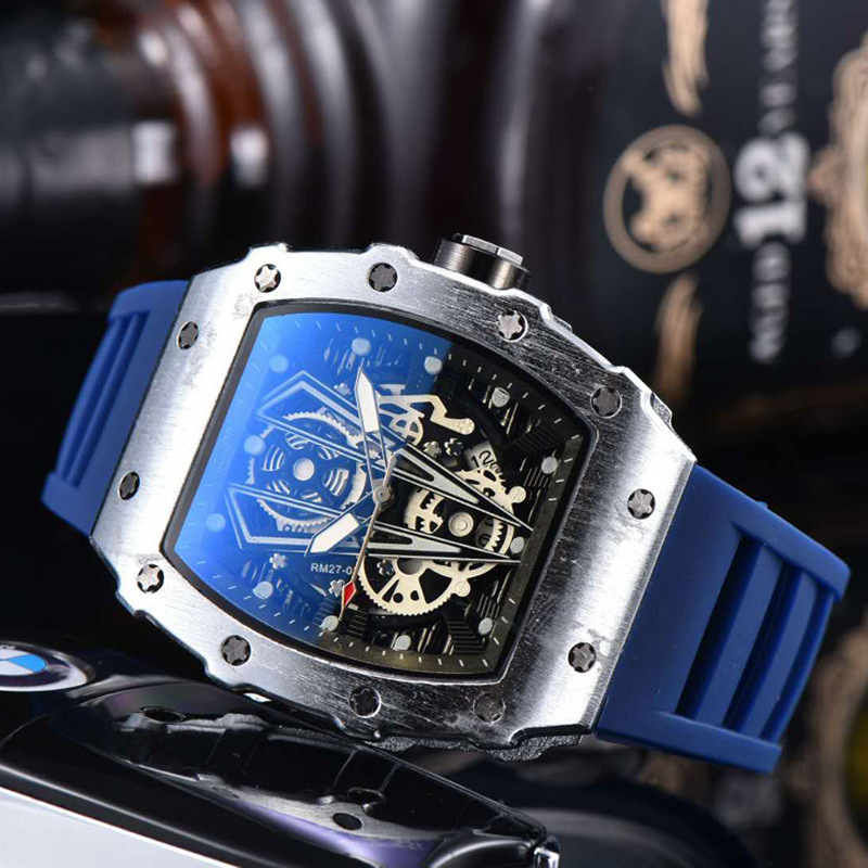 2023 nuevo TikTok Venta caliente transfronteriza venta al por mayor Richard campus reloj de cuarzo reloj de los hombres reloj de estudiante de las mujeres