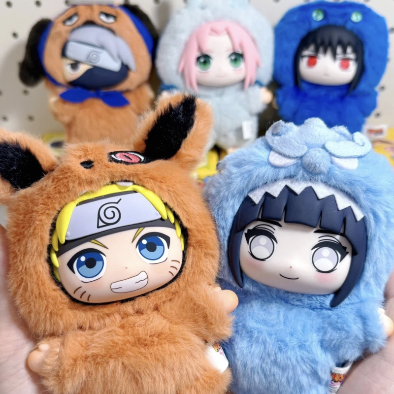 正版TOPTOY火影忍者疾风传萌兽派对毛绒挂件盲盒潮玩鸣人手办玩偶|undefined