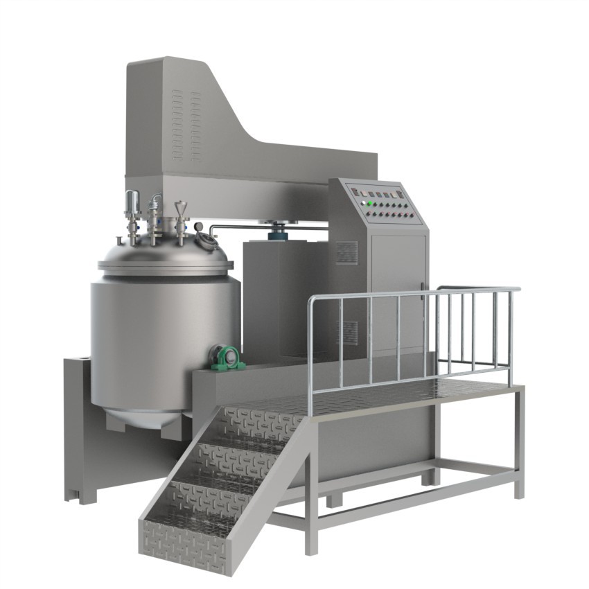 无锡简高ZJR-650 650L 真空 均质 高剪切 双向搅拌 加热 乳化机