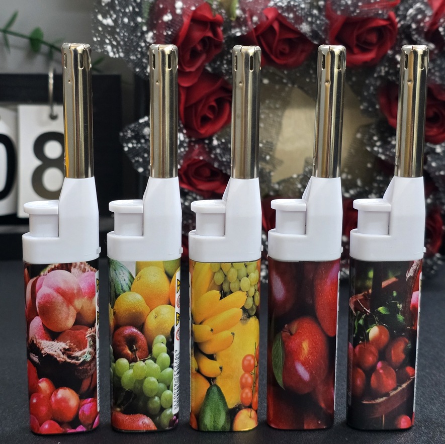 Hot selling short electronic open flame igniter suitable for kitchen and outdoor use easy to carry safe ignition