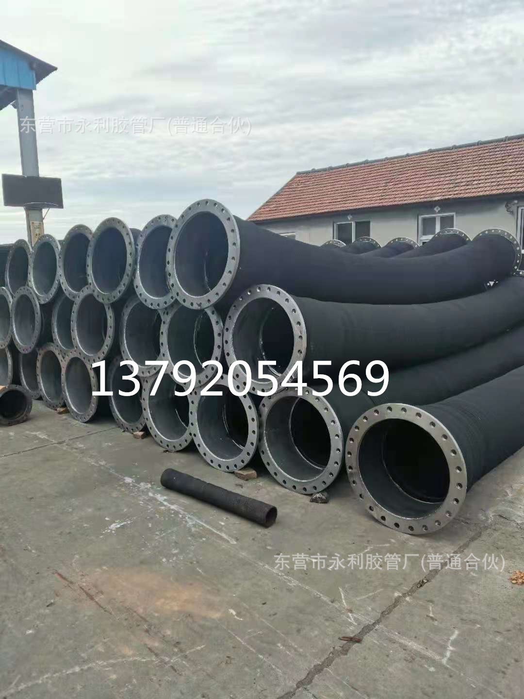 大口径吸排污水胶管耐用吸排胶管排吸泥浆钢丝骨架胶管