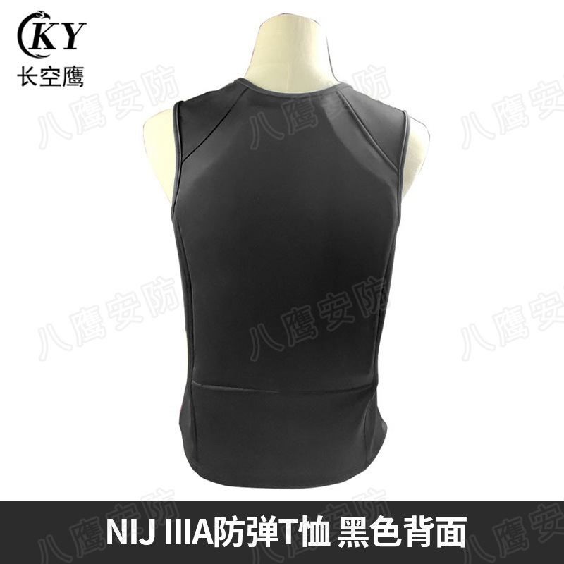 NIJ IIIA camiseta a prueba de balas protección de seguridad chaleco antibalas portátil interior chaleco antibalas ligero ropa protectora ligera