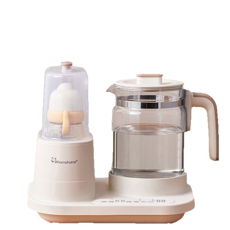 Esterilizador inteligente dos en uno para bebés, calentador de leche de doble botella, máquina integrada de desinfección de temperatura constante, regulador de leche de temperatura constante multifuncional