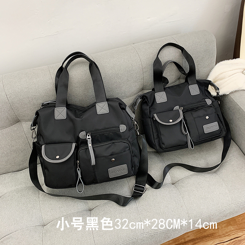 2020 nueva moda de estilo coreano impermeable de tela Oxford bolso casual de nylon hombro bolsa de mensajero bolsa de lona de las mujeres