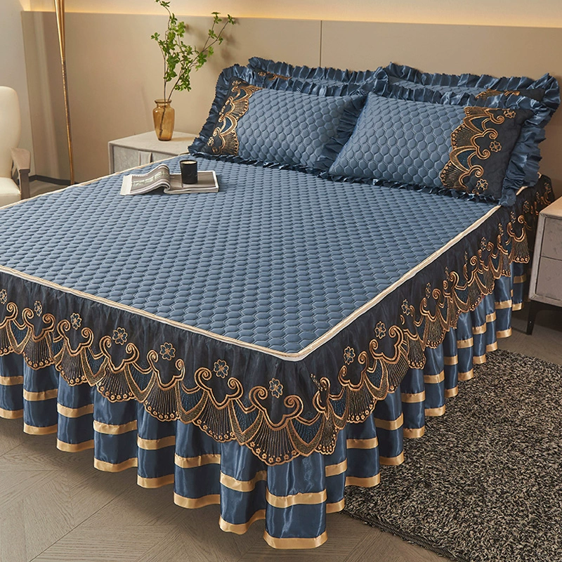 Матрац? Actually input: "Mat, set, silk removable bedspread, European style, 3 piece set"