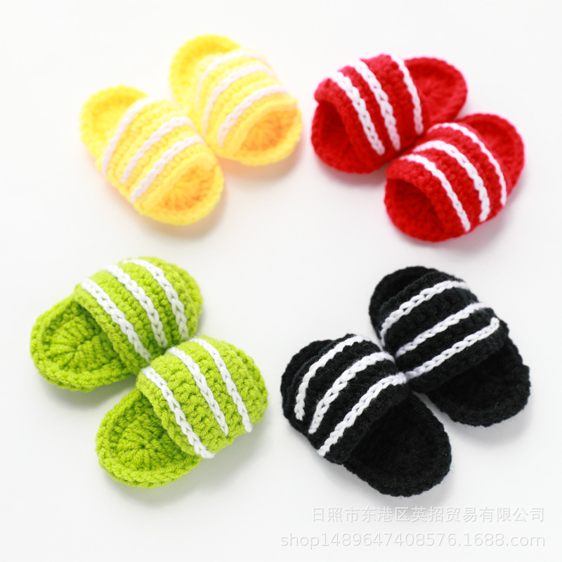 수제 애완 동물 고양이 개 재미있는 사진 소품 샌들 귀여운 재미있는 인터넷 인기있는 참깨 거리 티톡 슬리퍼