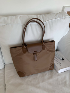 Shoulder bag, capacious nylon one-shoulder bag, Japanese and Korean
