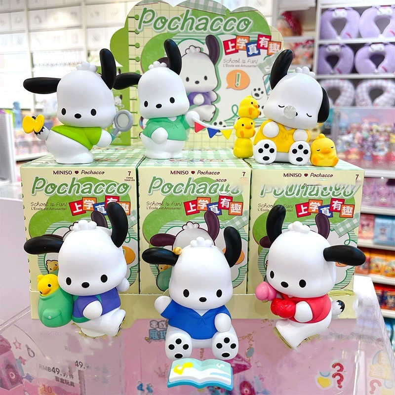 Sanrio, настольная фигурка для мальчиков и девочек, игрушка-минифигура, подарок на день рождения