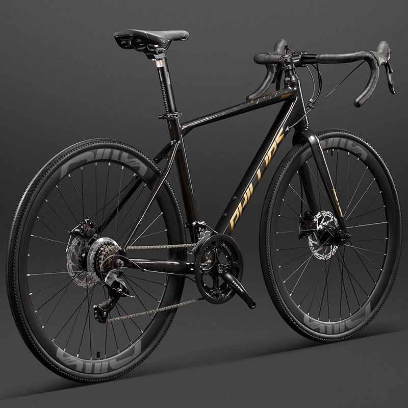 Philip Road Bike Bicycle Adult Youth Variable Speed Bicycle for Commuting to Work Men's Flat Handlebar Racing Women's Model