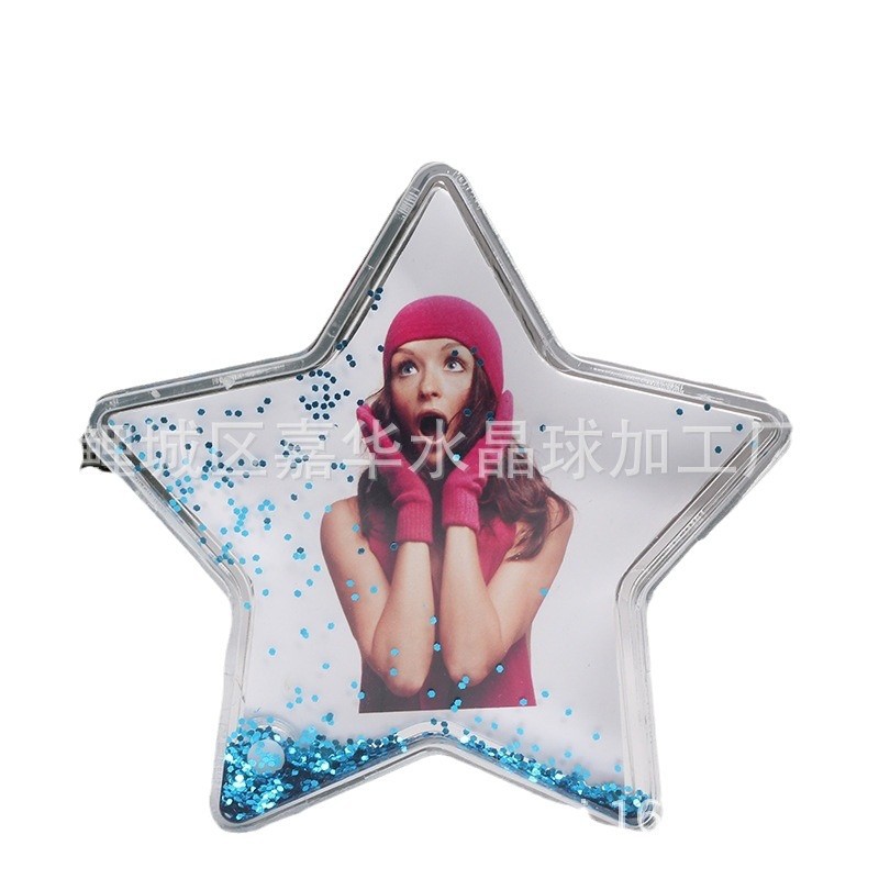  Custom Plastic Acrylic Photo Frame Water Polo Creative Photo Frame Home Living Room Desktop Counter Decorations