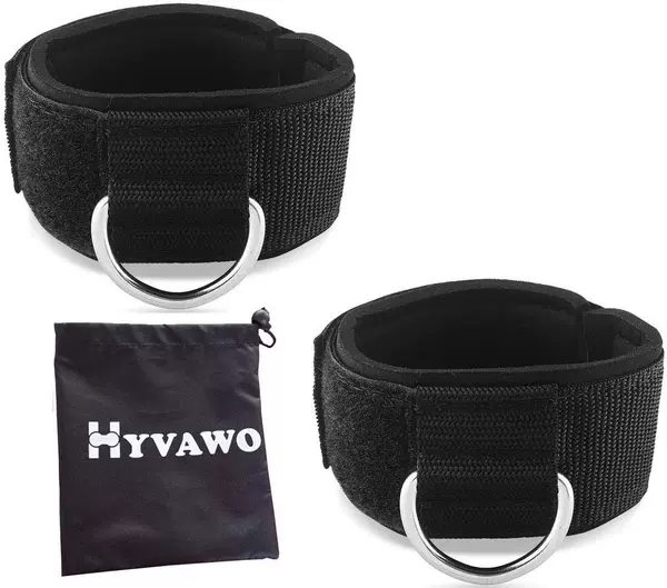 Ankle Resistance Bandage Adjustable Fitness Ankle Strap Ring Foot Wristband Fitness Ankle Leg Exercise Attachment