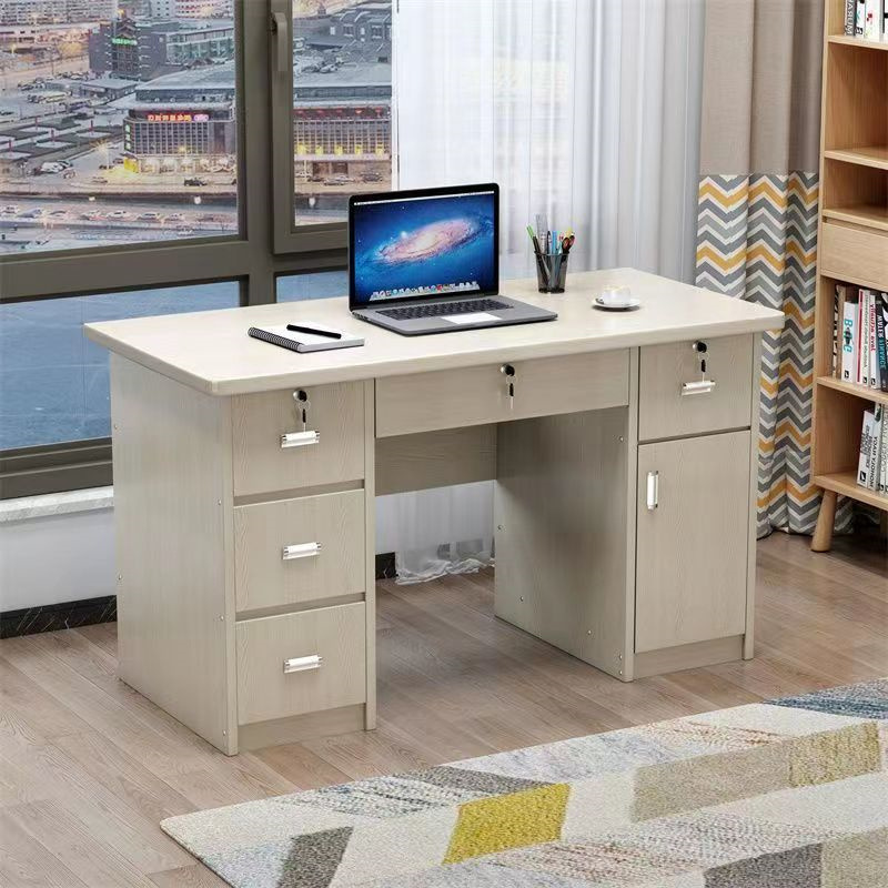 책상 ⧸ 삼나무색 [길이 140 폭 70 높이 75cm]