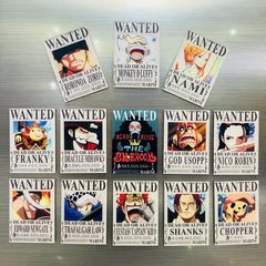海贼王路飞和之国篇悬赏冰箱贴强磁吸附加厚亚克力动漫磁性装饰贴