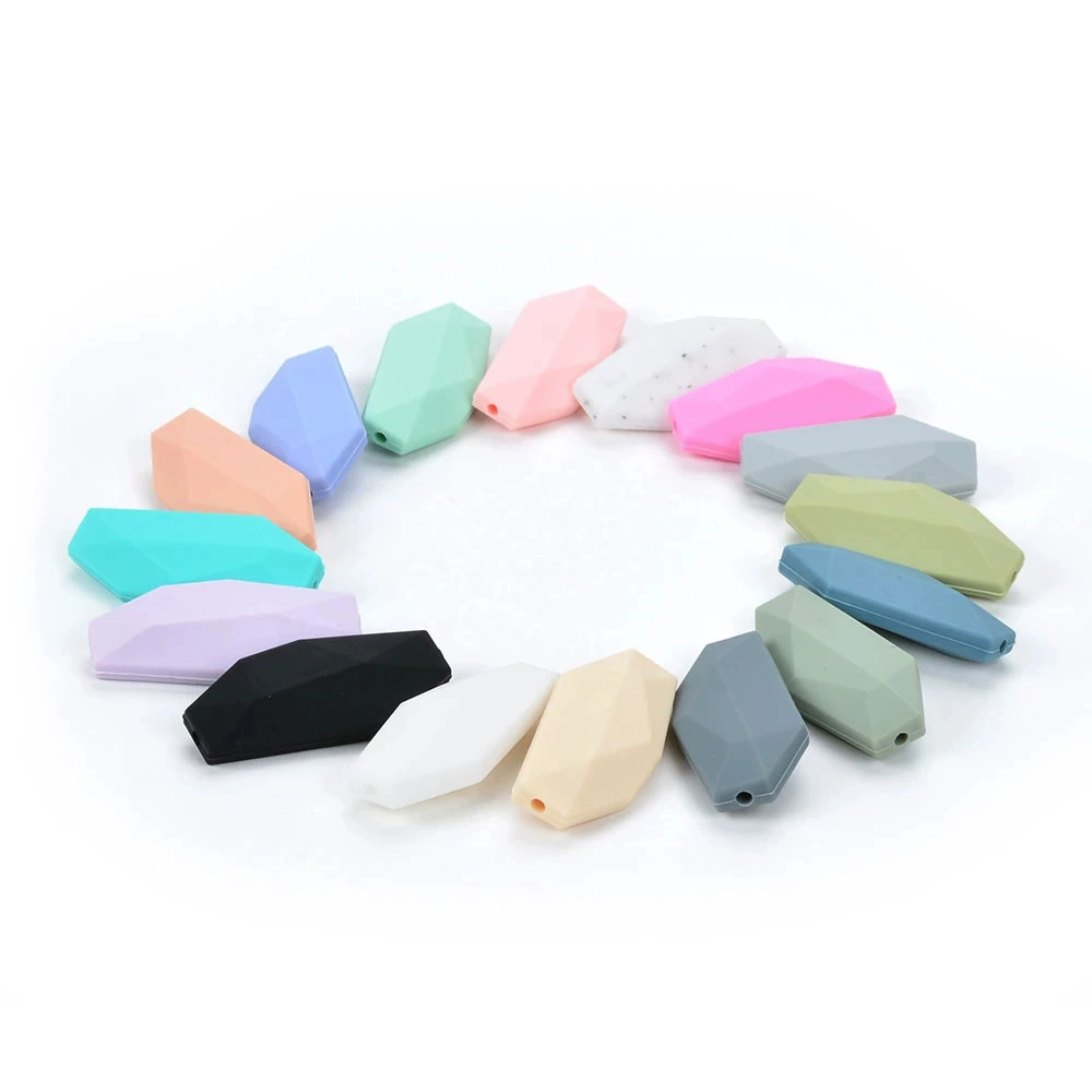 Silicone beads for mother and baby, diamond auxiliary accessories, Donald Duck, teething