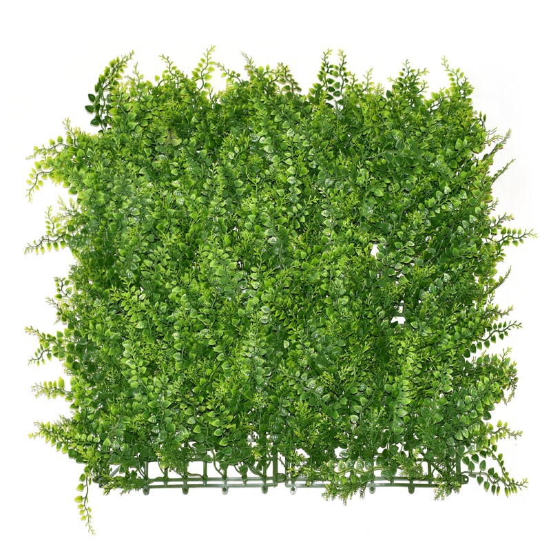 跨境热卖仿真植物墙造景装饰假花墙尤加利米兰装饰植物绿叶背景墙|undefined