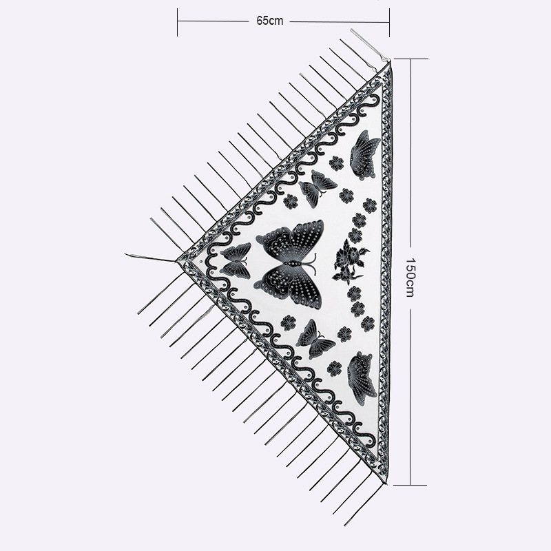 Femmes Élégant Papillon Polyester Gland Écharpes Et Gants display picture 1