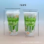 一次性带盖定制加厚冷饮杯
