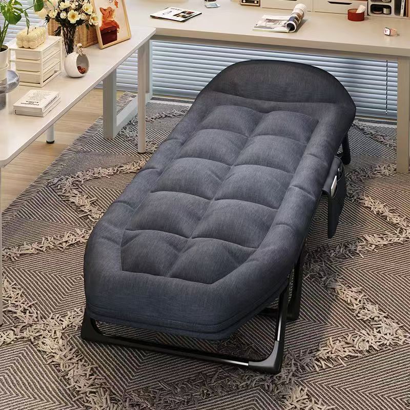 Office Folding Chair, Nap Essential, Home Lunch Break Chair, Simple Hospital Portable Companion Folding Bed, Single Recliner Office Folding Chair, Nap Essential, Home Lunch Break Chair, Simple Hospital Portable Companion Folding Bed, Single Recliner
