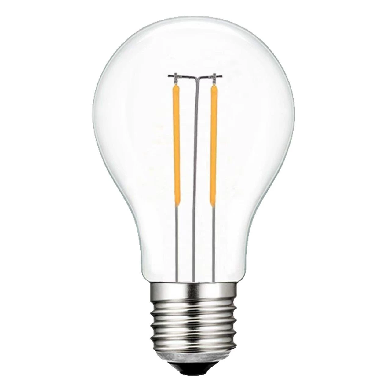 LED нить лампа A60 1W/2W E27 ретро Эдисон имитация вольфрамовой нити лампа пластиковая колба