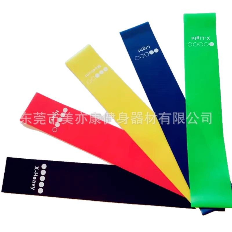 Fábrica de comercio exterior Yoga tpe anillo de tracción cinturón de yoga cinturón de resistencia cuerda de tracción elástica anillo de resistencia marca de cadera LOGO