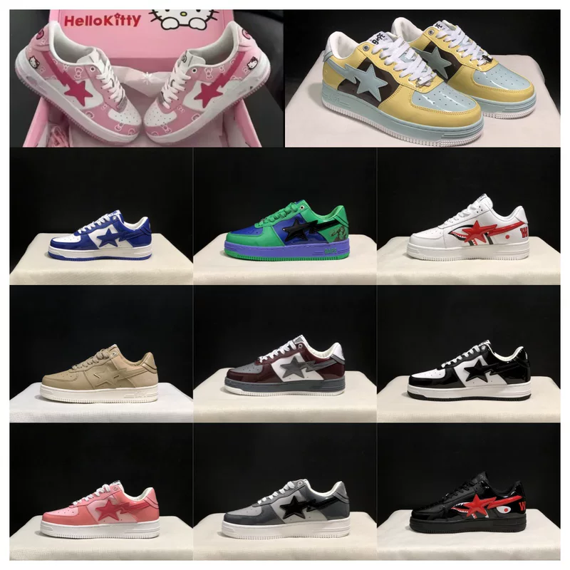 Фабрика Путян прямые продажи Bapesta Dunk Ape Man Marvel Series сустав casual patent leather powder couple street