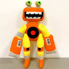 跨境Wubbox Plush My Singing Monsters怪兽音乐会毛绒公仔儿童玩