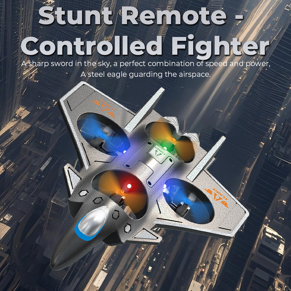 Jjrc Remote Control Aircraft Fighter Glider Foam Drone Primary School Student Small Boy Toy Aircraft Model