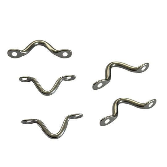 Stainless steel camel back 304 hump yacht bow handle buckle nail U-shaped saddle rope buckle marine 316