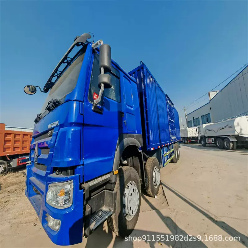 双侧翼展开启厢式运输半挂车 13.75米展翼式集装箱运输半挂车分期