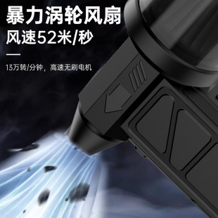 Cross-border wireless portable mini handheld car vacuum cleaner high-power blowing force violent hair dryer blowing suction integrated