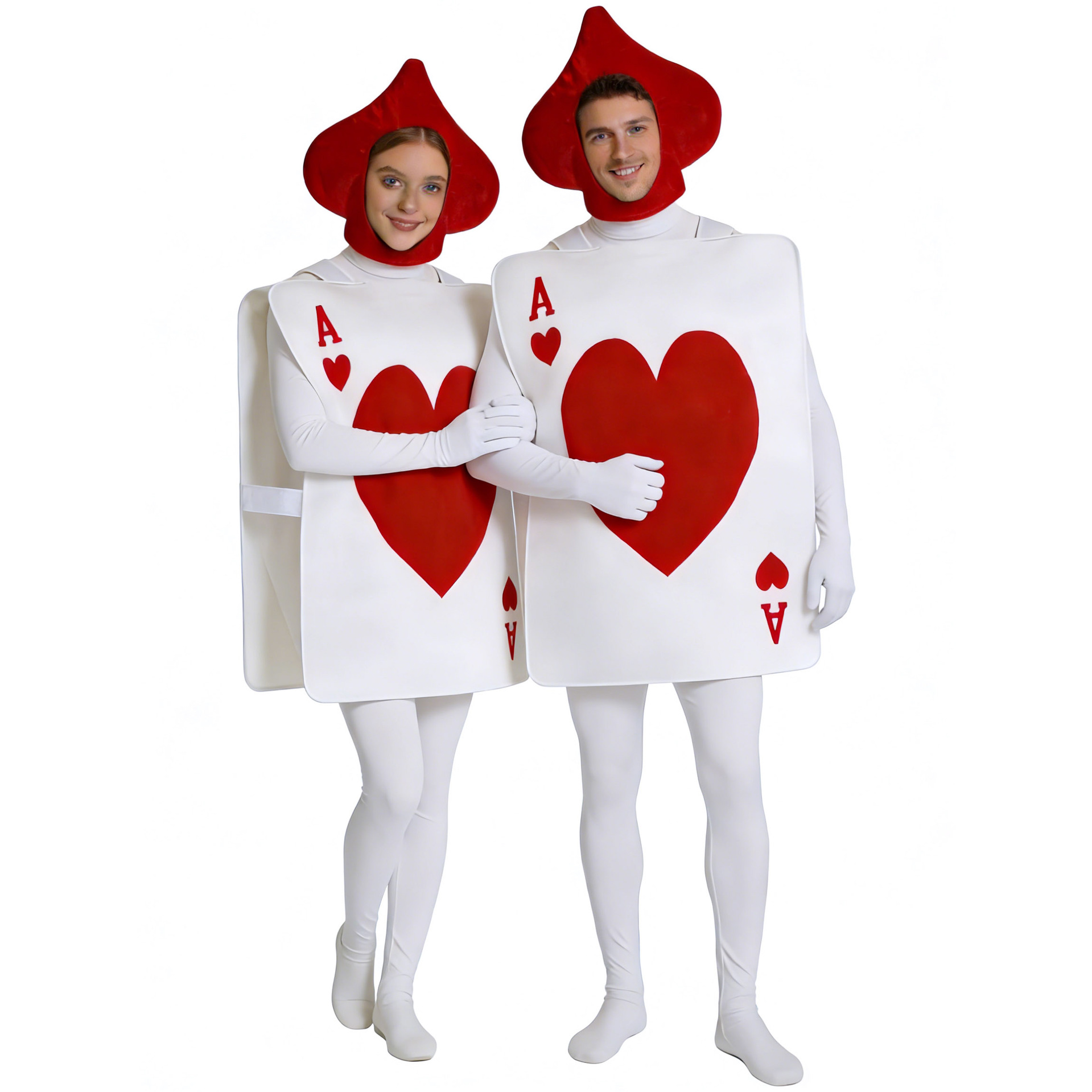 Cartas de juego de Halloween, disfraces familiares de cosplay, disfraz con temática de póker, juegos de rol divertidos para fiestas