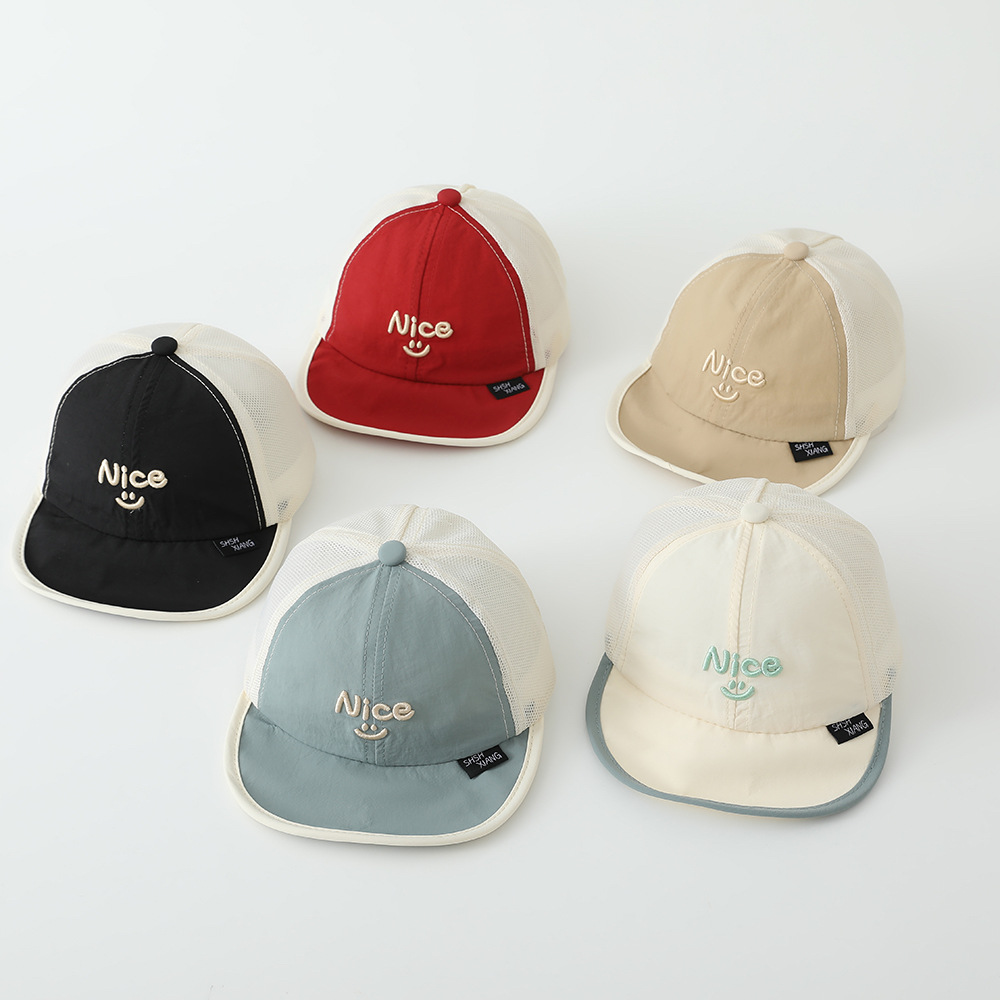 Sombrero de secado rápido transpirable para bebé, gorras de primavera y verano, gorras de béisbol, gorras de verano, gorras delgadas para hombres y mujeres, gorras para el sol