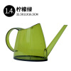 Hydrolate, capacious matte transparent plastic teapot